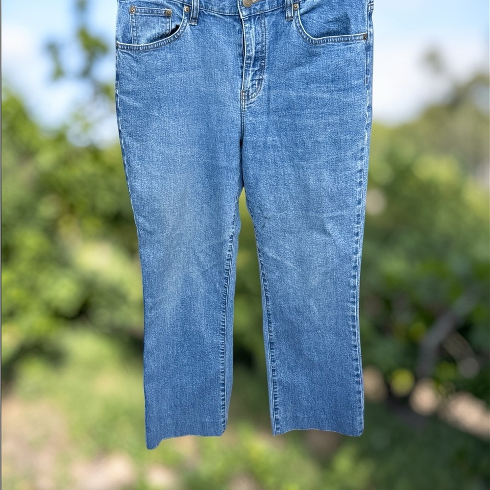 Ralph Lauren Women's Straight-Leg Light Wash Jeans